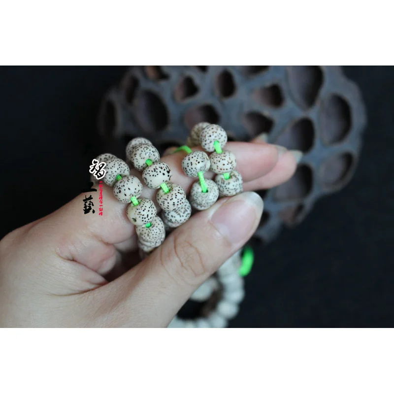 Tràng hạt bồ đề Tinh Nguyệt Hải Nam 108 hạt – mật độ cao (TT07) – ảnh 4