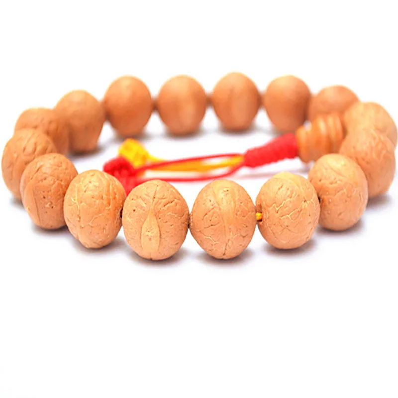 Vòng tay bồ đề Phật Nhãn Nepal – phối dây đỏ (VP03)